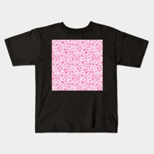 PINK BARBIE 90S FLORALS Kids T-Shirt